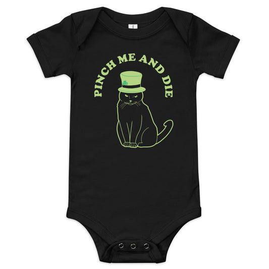 Pinch Me And Die Kid's Onesie