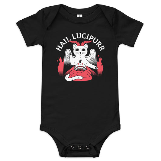 Hail Lucipurr Kid's Onesie