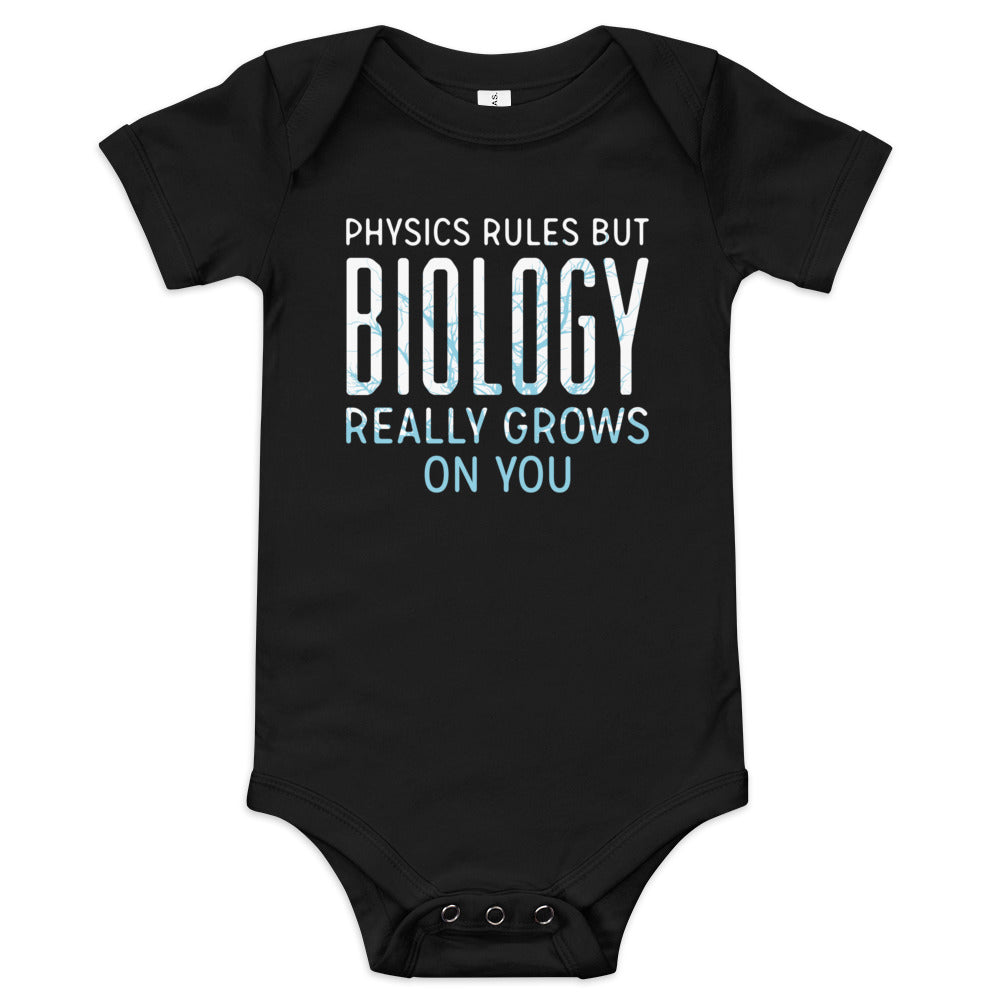 Biology Really Grows On You Kid's Onesie