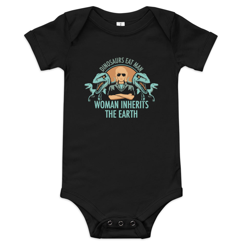 Woman Inherits The Earth Kid's Onesie