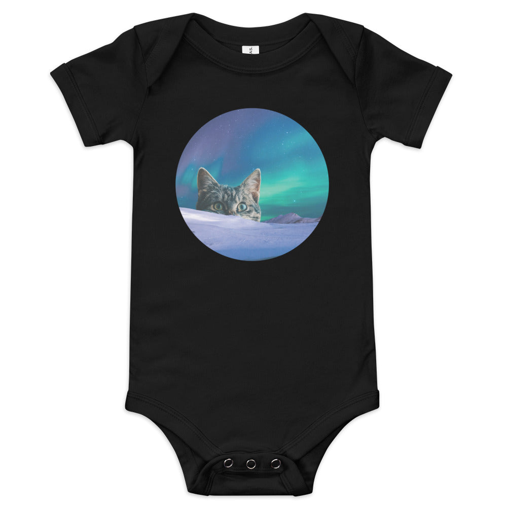 Meowthern Lights Kid's Onesie