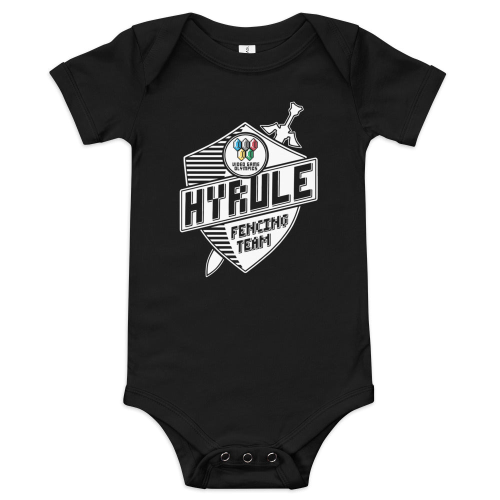 Hyrule Fencing Team Kid's Onesie