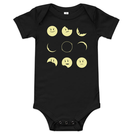 Eclipse Emoji Kid's Onesie