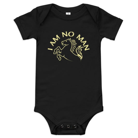 I Am No Man Kid's Onesie