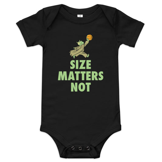 Size Matters Not Kid's Onesie