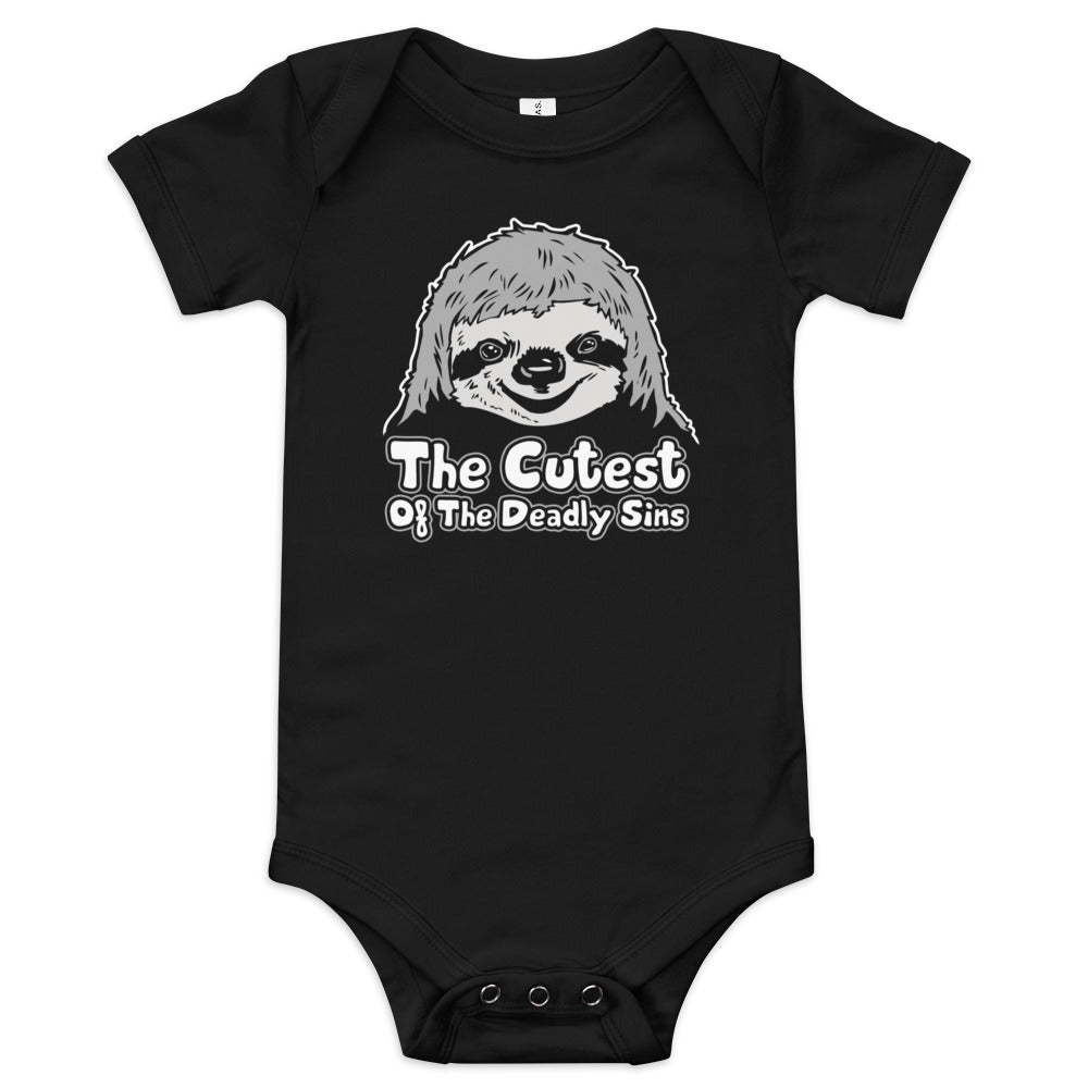 Sloth, The Cutest Of The Deadly Sins Kid's Onesie