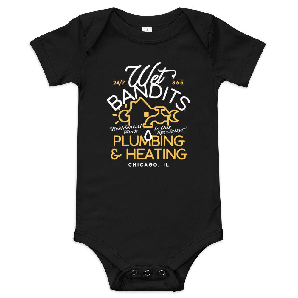 Wet Bandits Plumbing & Heating Kid's Onesie