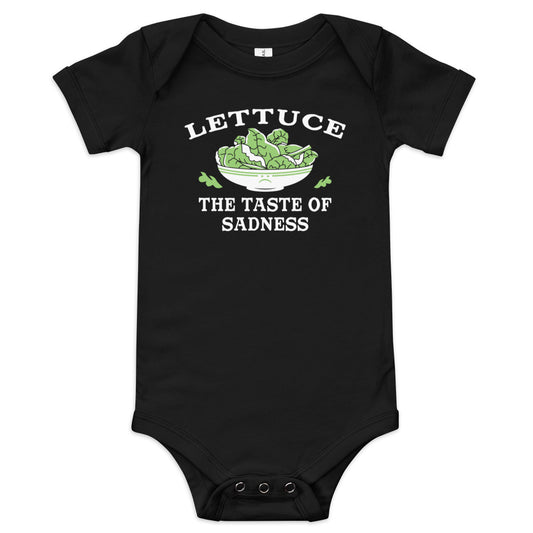 Lettuce, The Taste Of Sadness Kid's Onesie