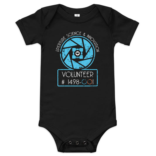 Aperture Science Volunteer Kid's Onesie