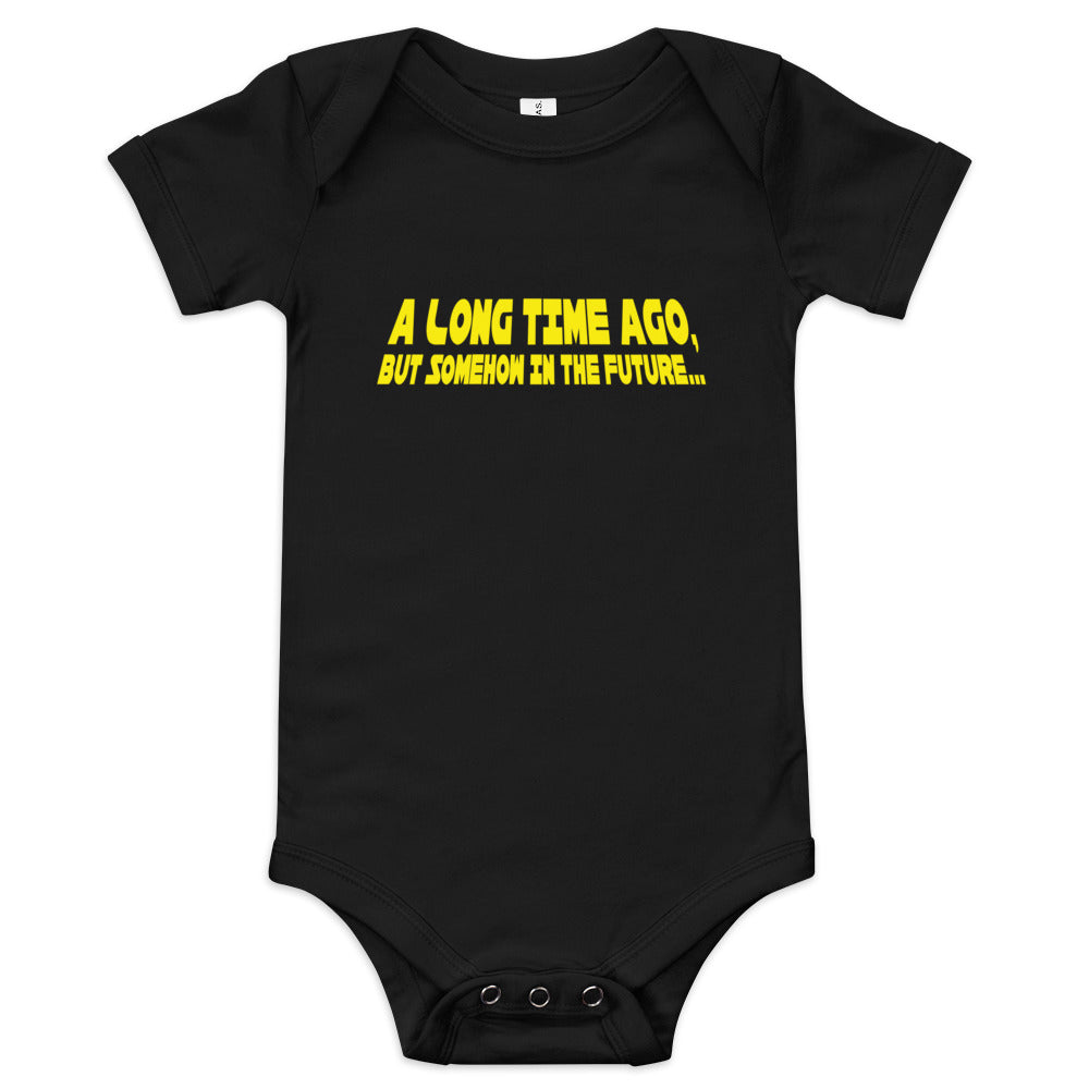 A Long Time Ago, But Somehow In The Future Kid's Onesie