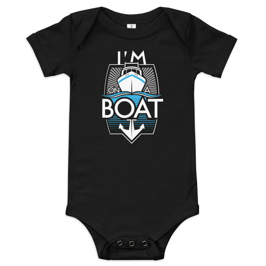 I'm On A Boat Kid's Onesie