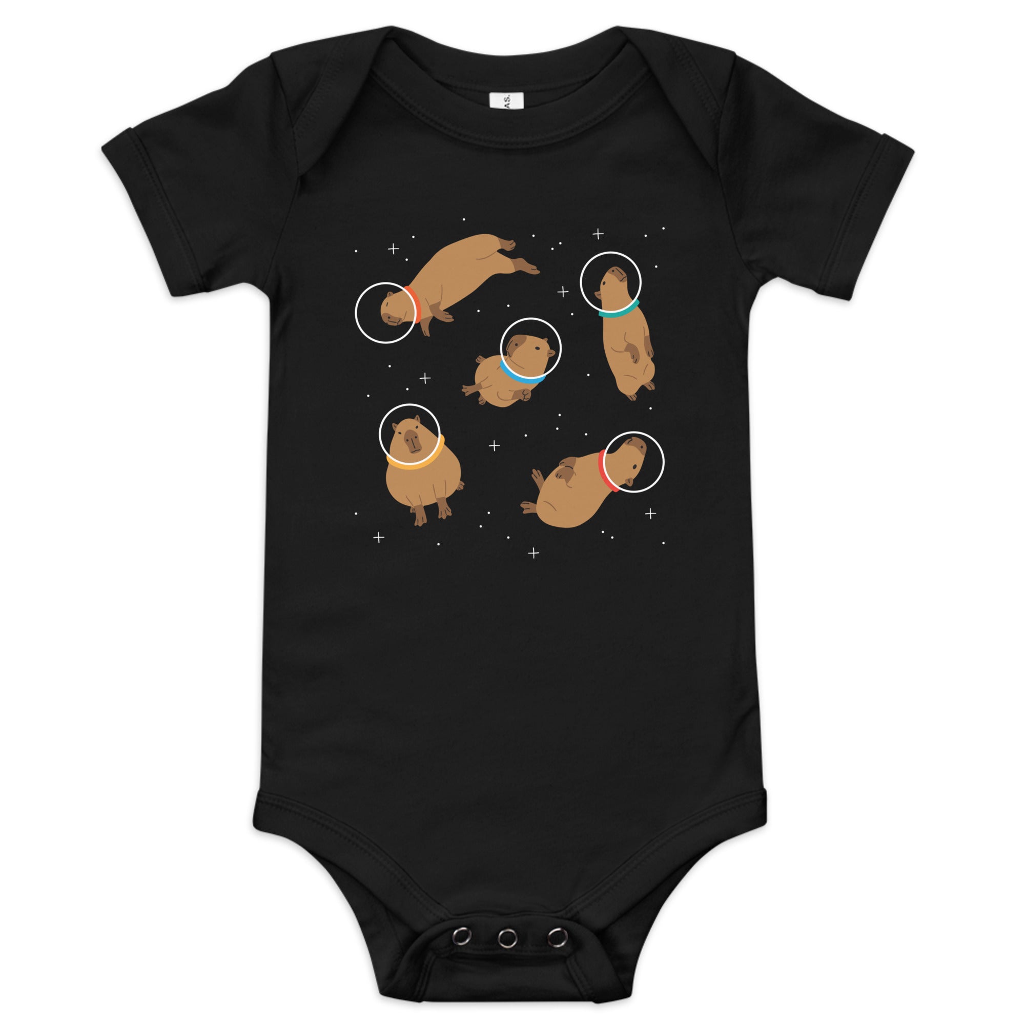 Capybaras In Space Kid's Onesie – SnorgTees.com