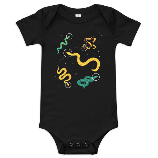 Snakes In Space Kid's Onesie