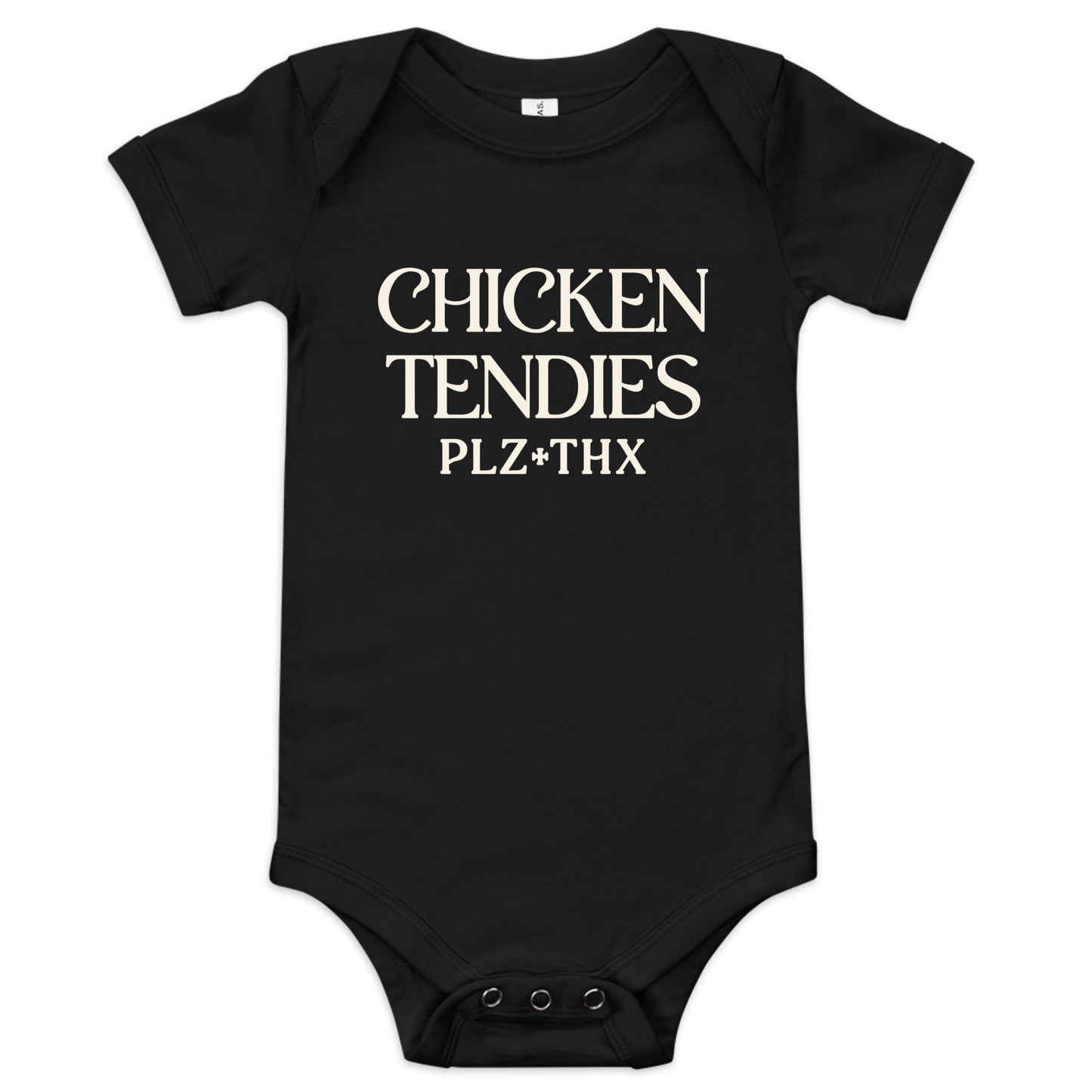 Chicken Tendies Plz Thx Kid's Onesie