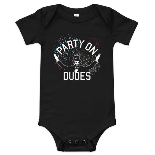 Party On Dudes Kid's Onesie