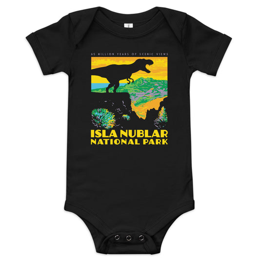 Isla Nublar National Park Kid's Onesie