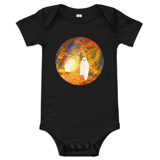 Autumn Ghosts Kid's Onesie