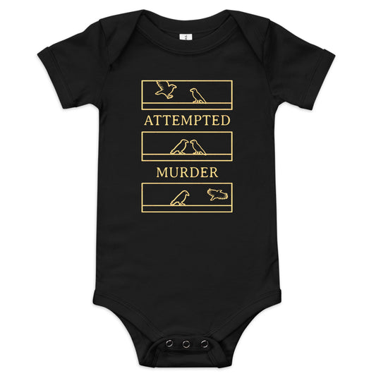 Attempted Murder Kid's Onesie