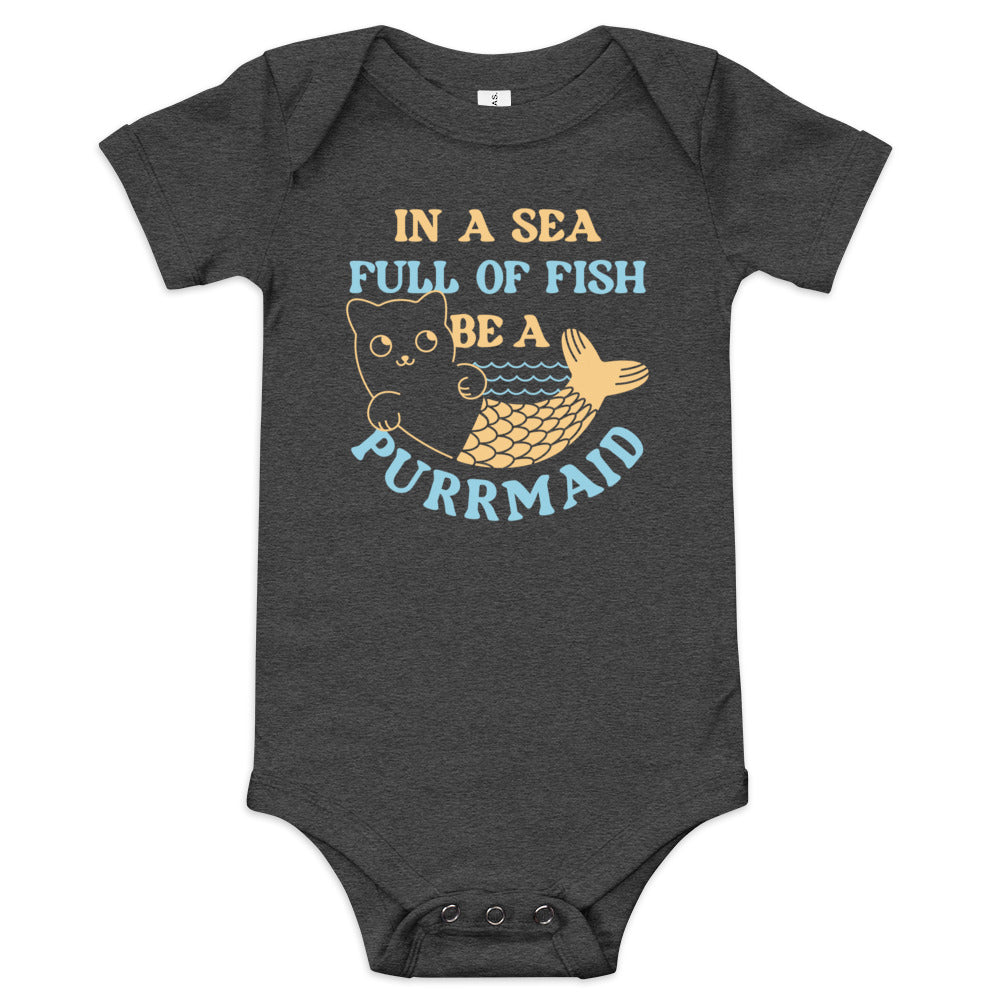 Be A Purrmaid Kid's Onesie