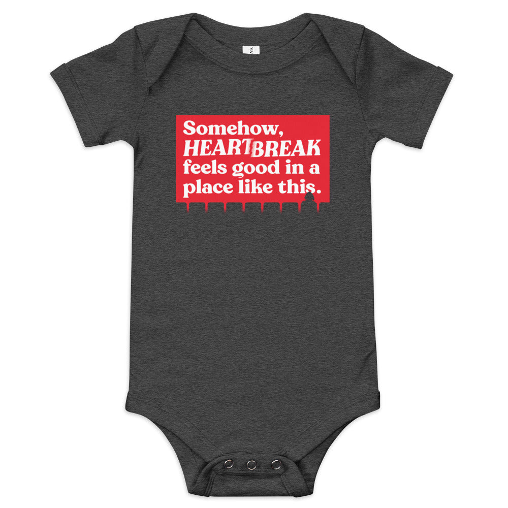 Somehow, Heartbreak Feels Good Kid's Onesie