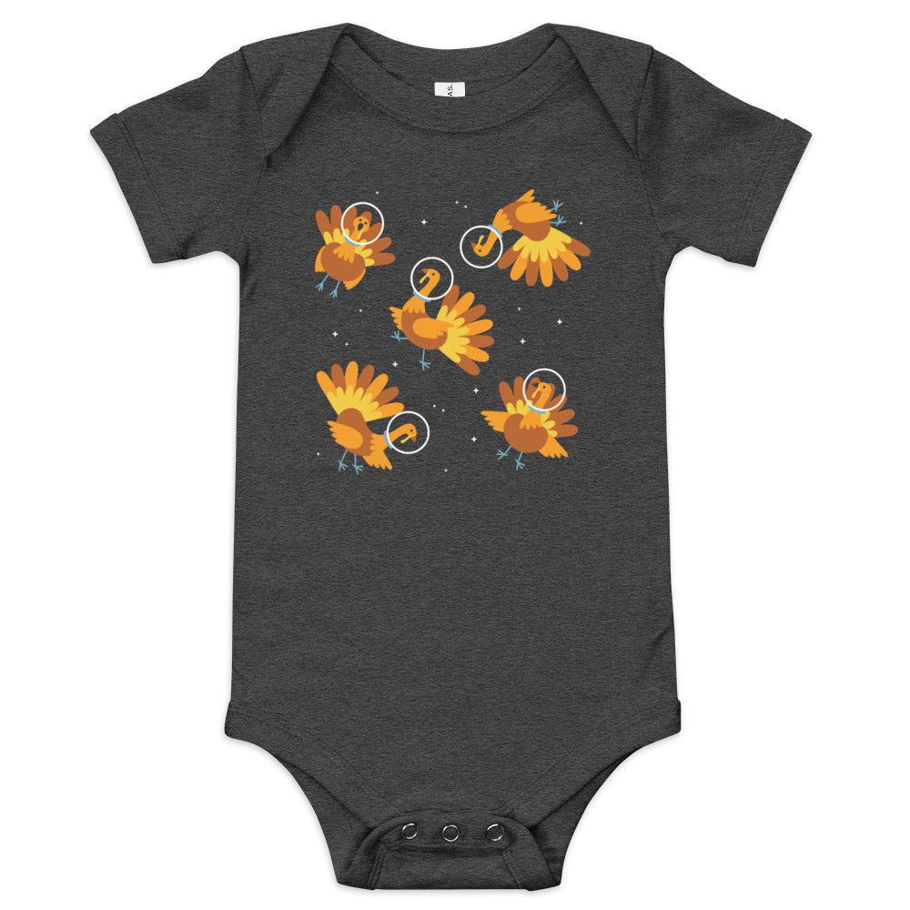 Turkeys In Space Kid's Onesie