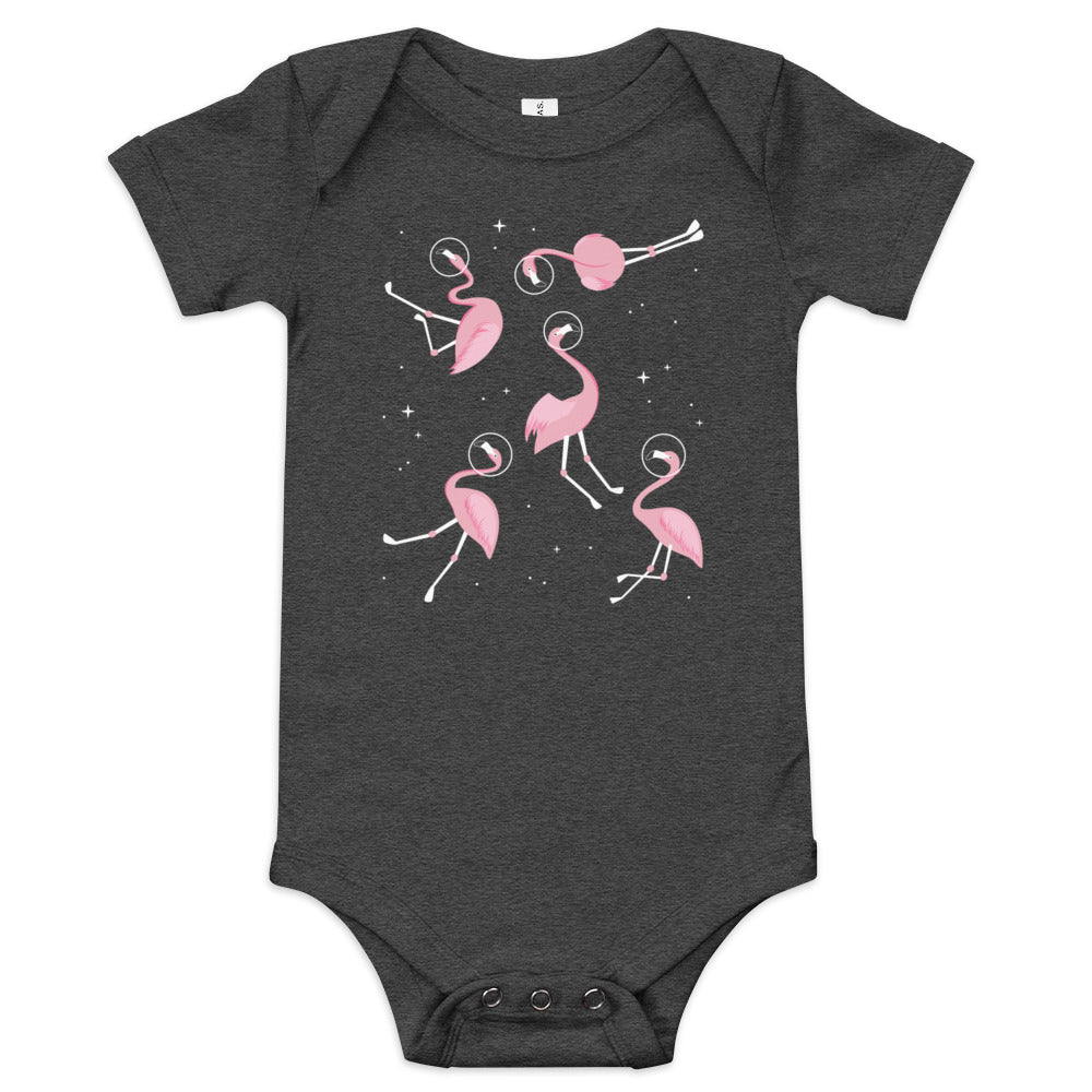 Flamingos In Space Kid's Onesie