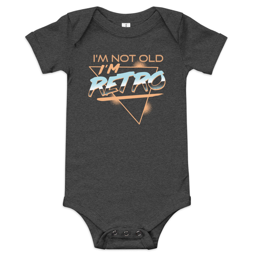 I'm Not Old I'm Retro Kid's Onesie