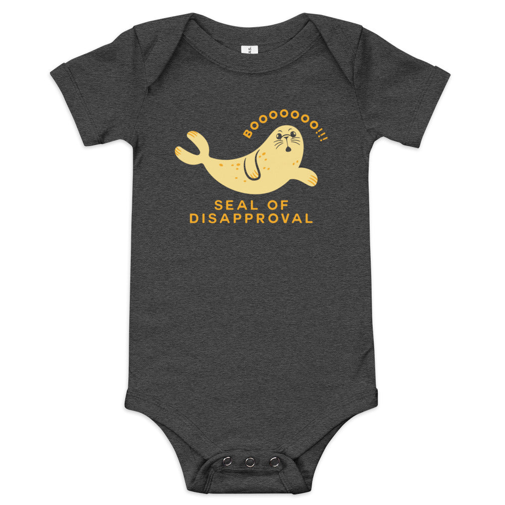 Seal Of Disapproval Kid's Onesie