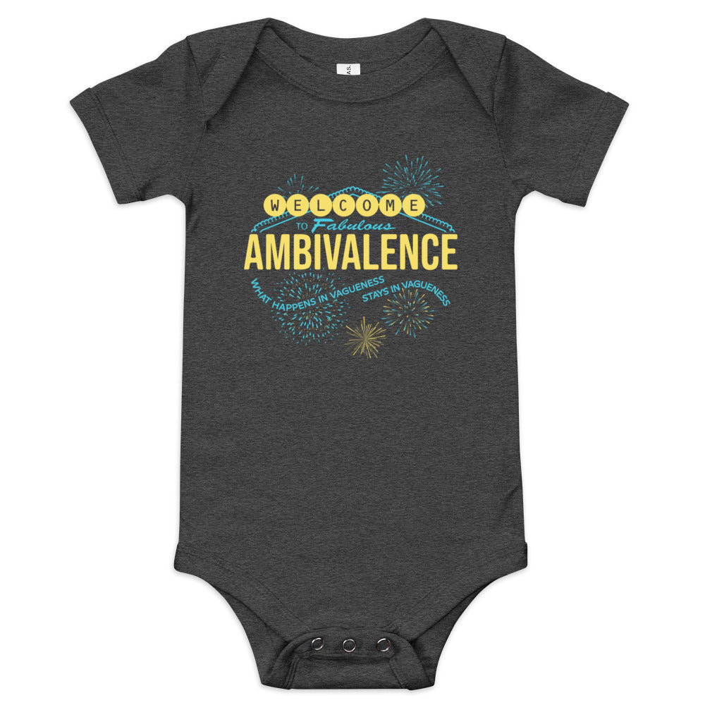 Welcome To Fabulous Ambivalence Kid's Onesie