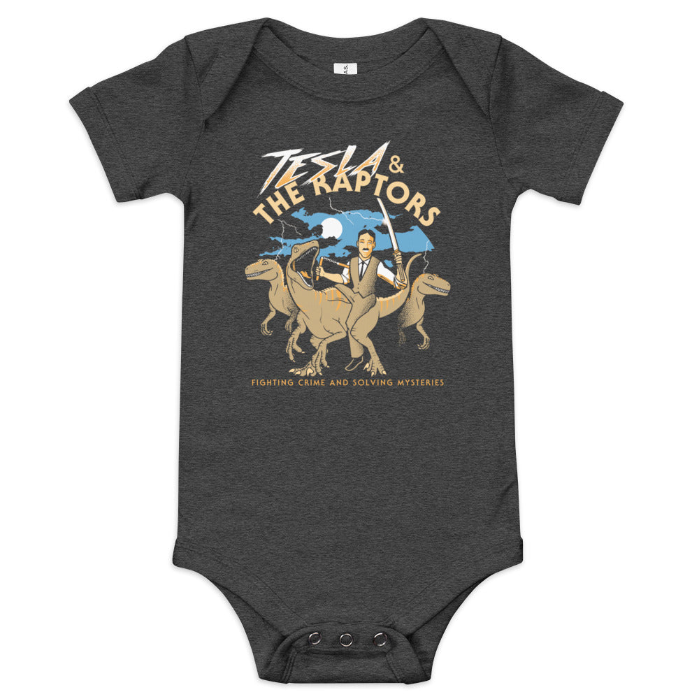 Tesla & The Raptors Kid's Onesie