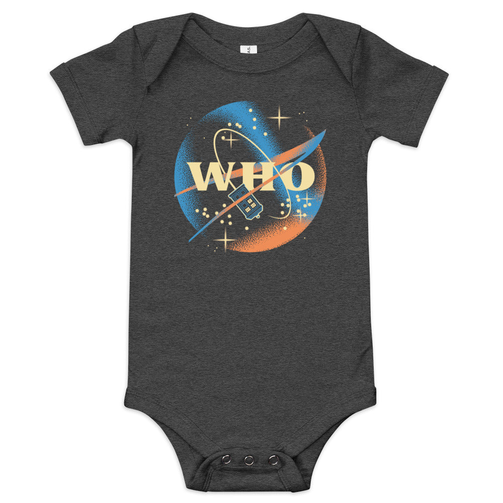 Who Space Administration Kid's Onesie