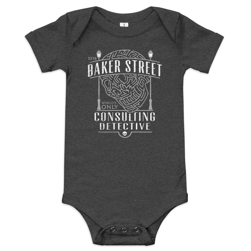 Baker Street Consulting Detective Kid's Onesie