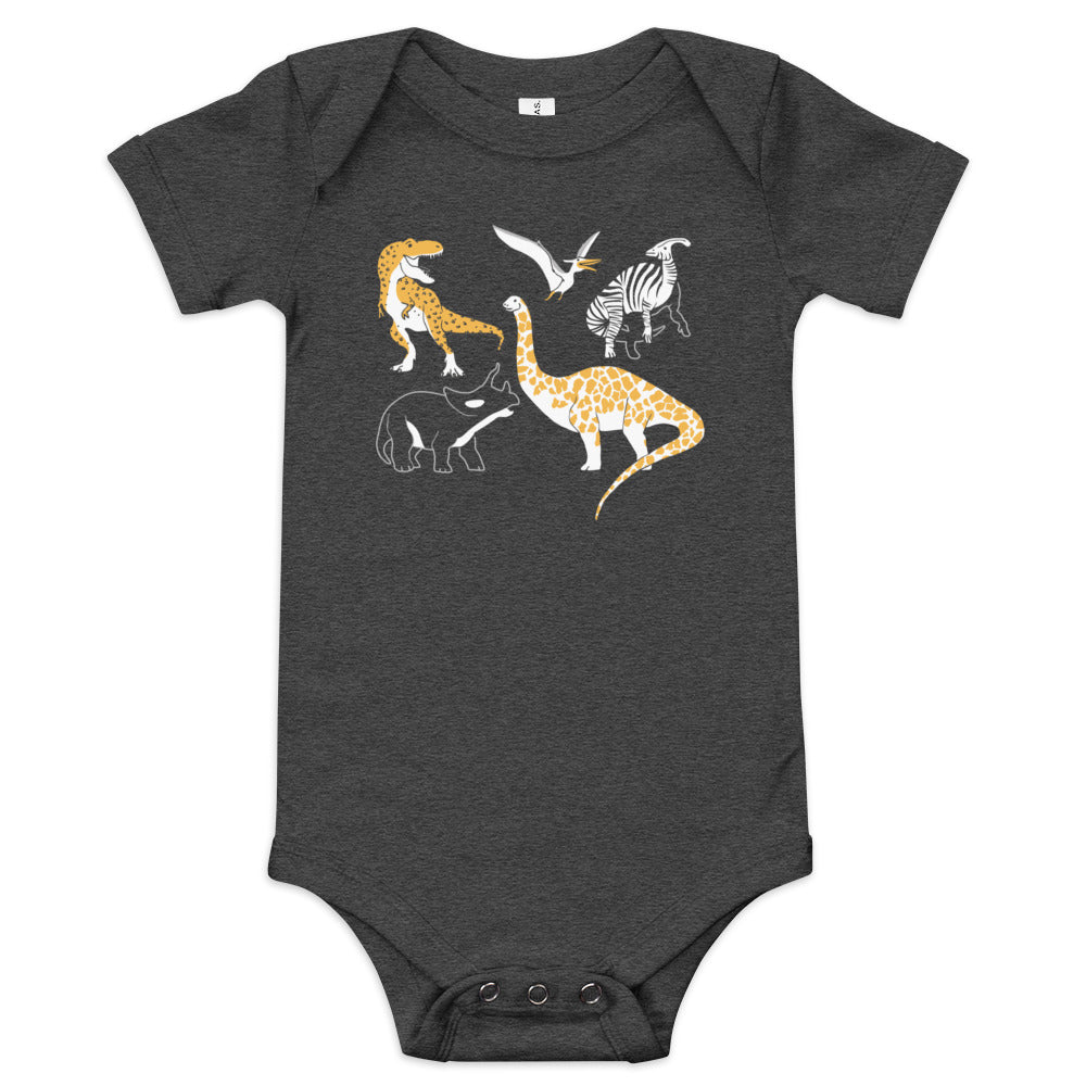 Dino Prints Kid's Onesie