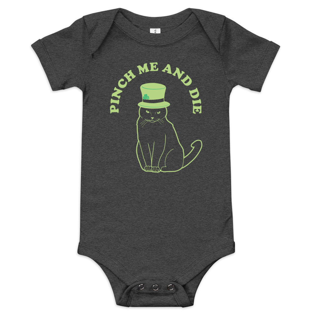 Pinch Me And Die Kid's Onesie