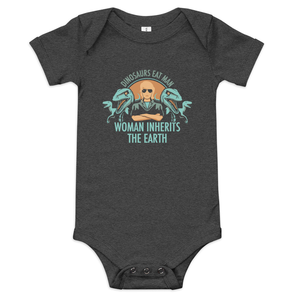 Woman Inherits The Earth Kid's Onesie