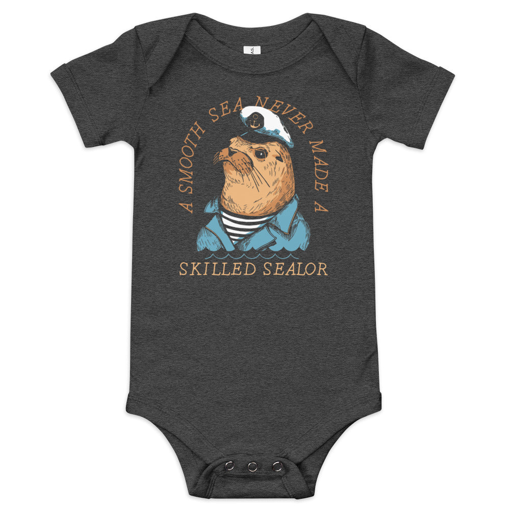 Skilled Sealor Kid's Onesie