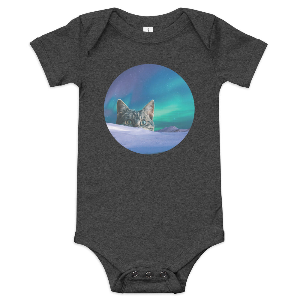 Meowthern Lights Kid's Onesie