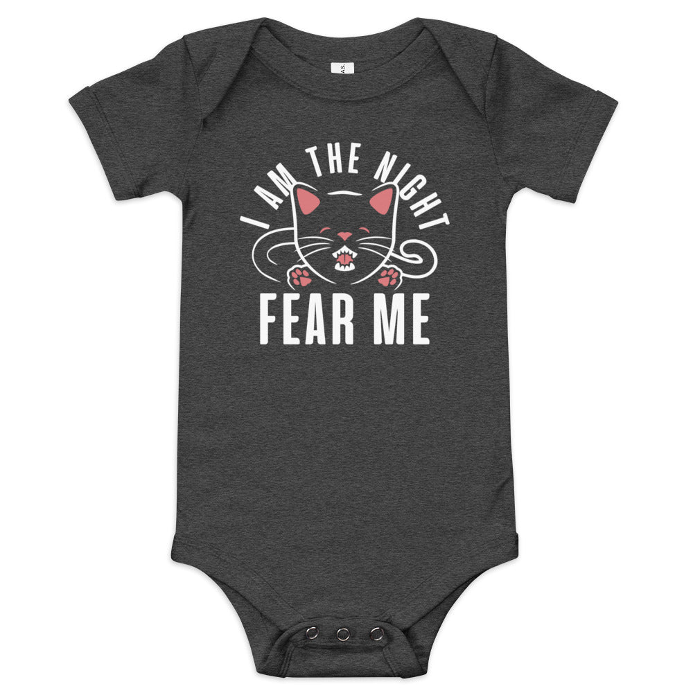 I Am The Night Fear Me Kid's Onesie