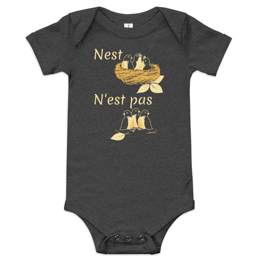 Nest N'est Pas Kid's Onesie