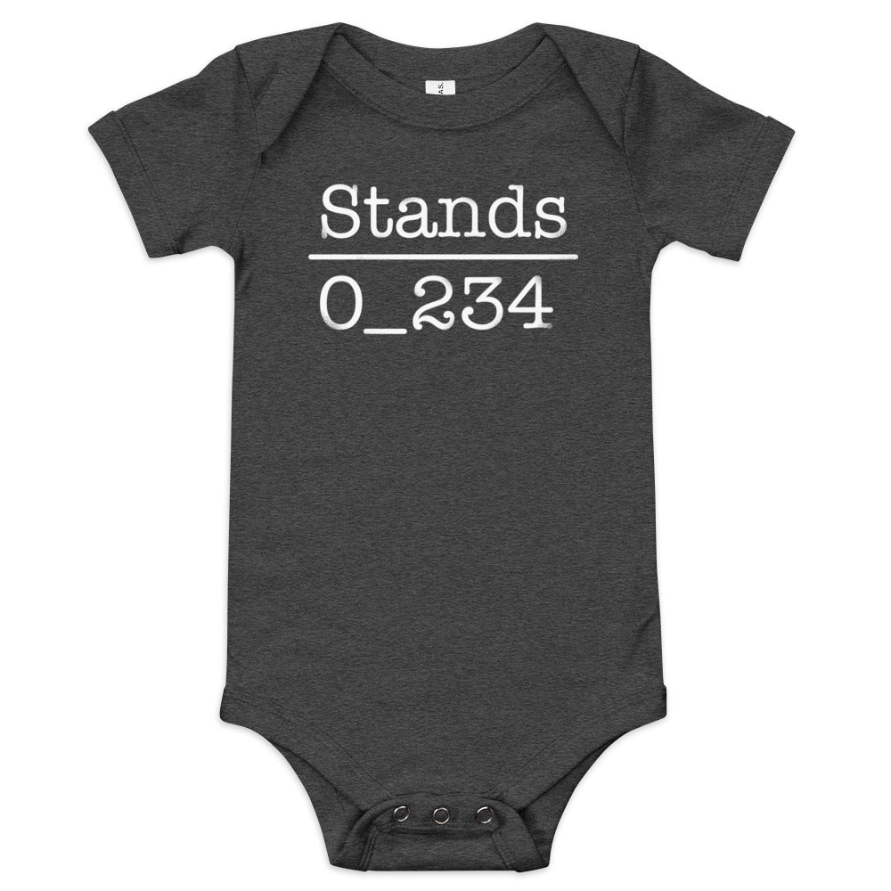 No 1 Under Stands Kid's Onesie