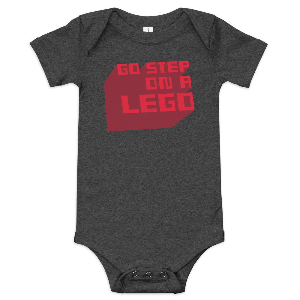 Go Step On A Lego Kid's Onesie