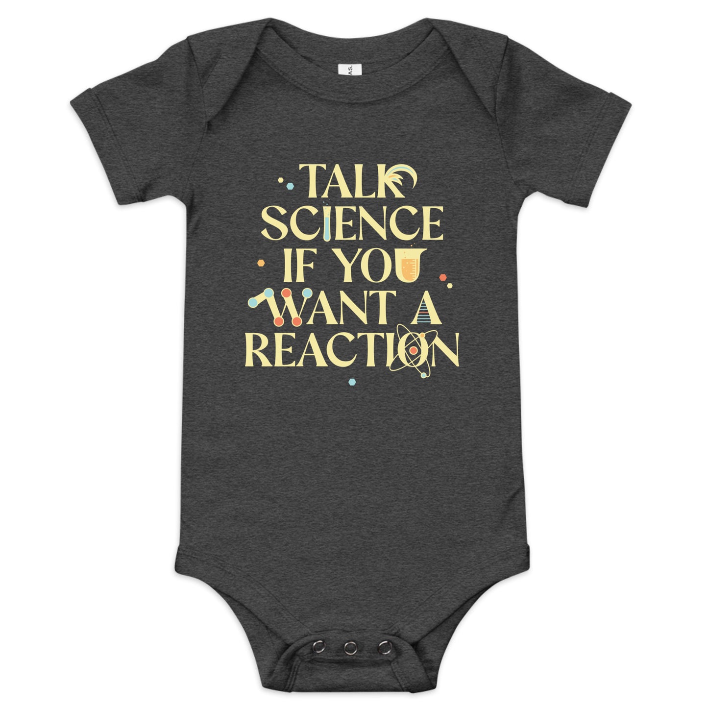 Talk Science If You Want A Reaction Kid's Onesie