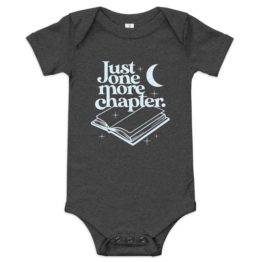 Just One More Chapter Kid's Onesie