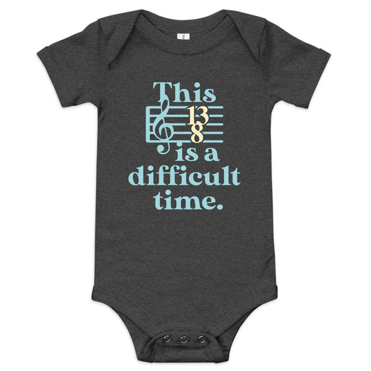 This Is A Difficult Time Kid's Onesie