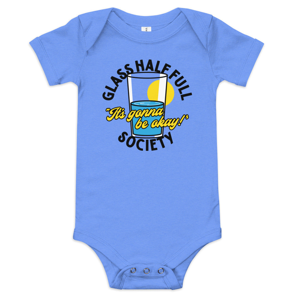 Glass Half Full Society Kid's Onesie