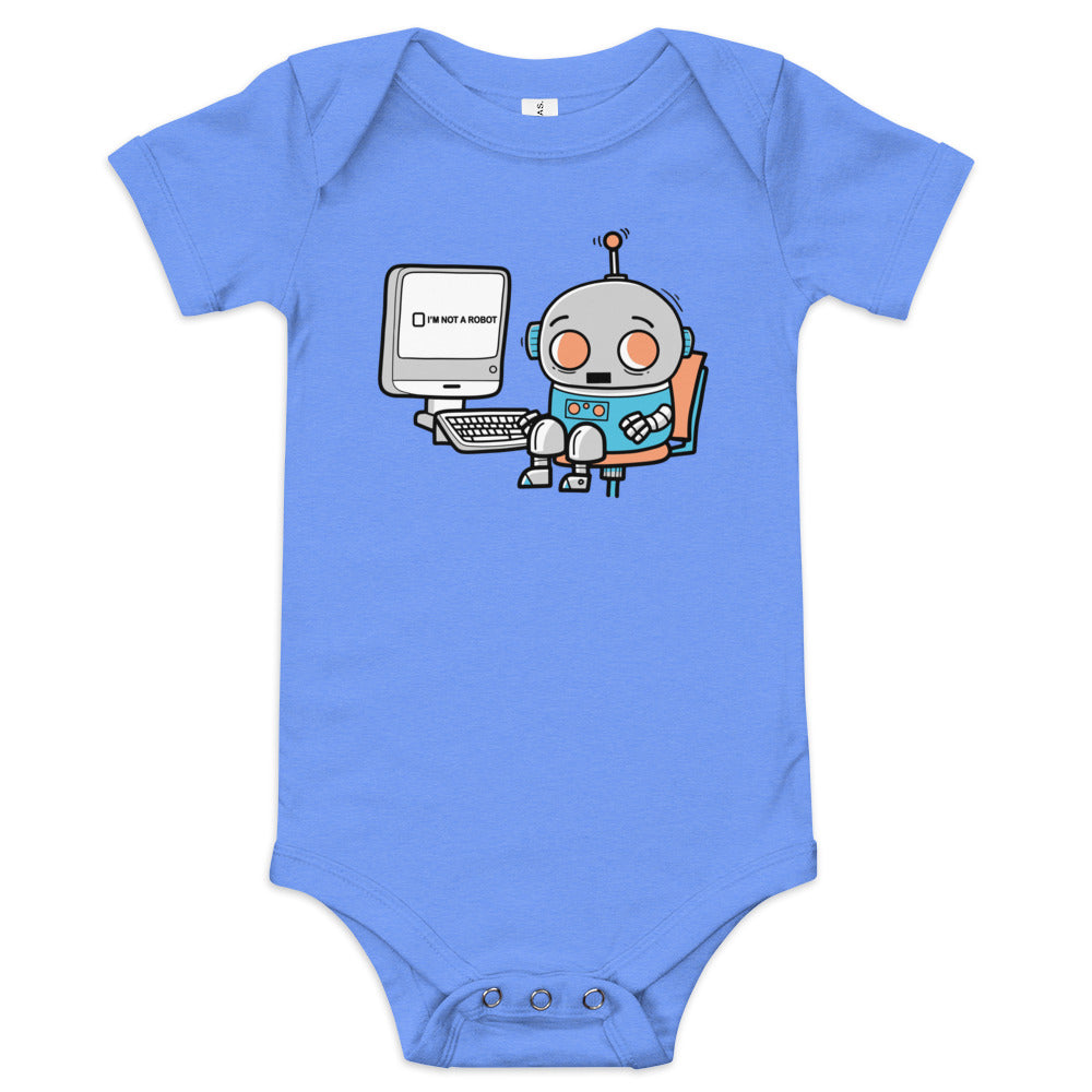 Robot Captcha Kid's Onesie