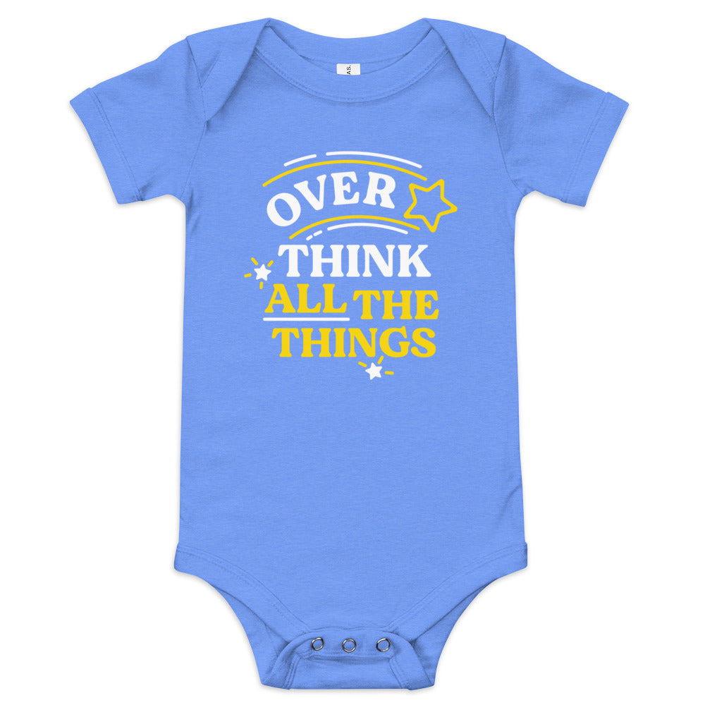 Over Think All The Things Kid's Onesie