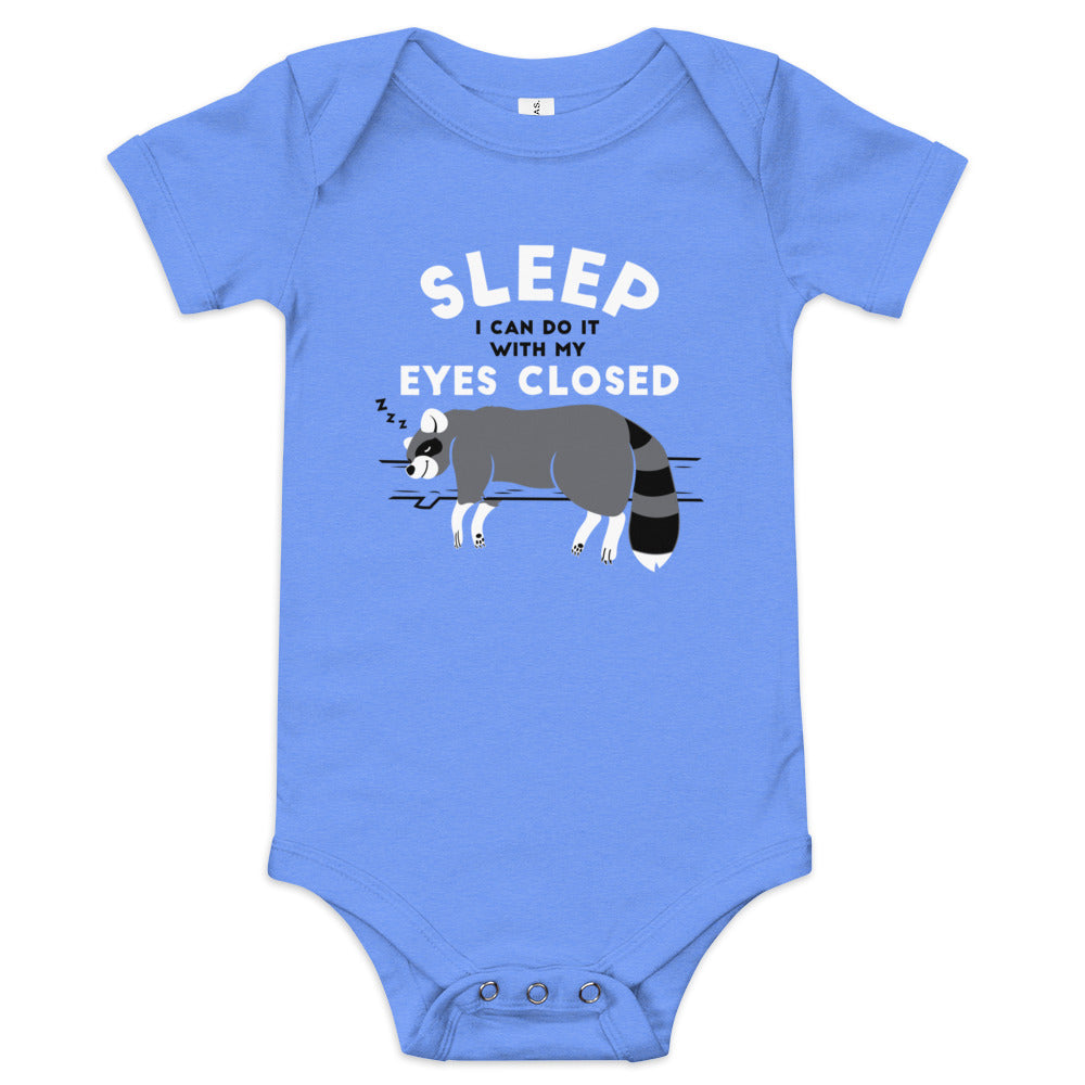 Sleep I Can Do It With My Eyes Closed Kid's Onesie