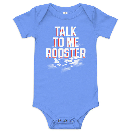 Talk To Me Rooster Kid's Onesie