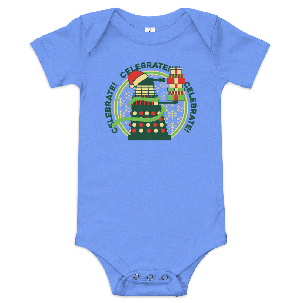 Celebrate! Celebrate! Celebrate! Kid's Onesie